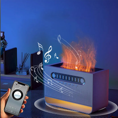 Portable White Noise Bluetooth Speaker with Night Light & Humidifier