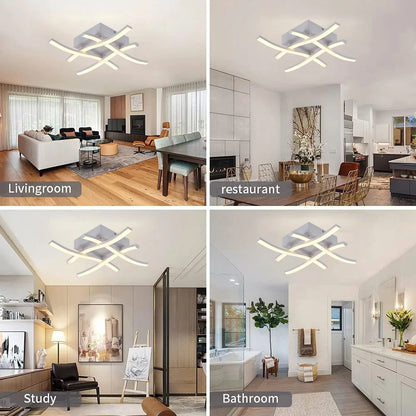 Cartmela 24W LED Ceiling Light – Modern Flush Mount Lamp