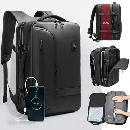 Cartmela 60L Vacuum Compression Backpack with Pump