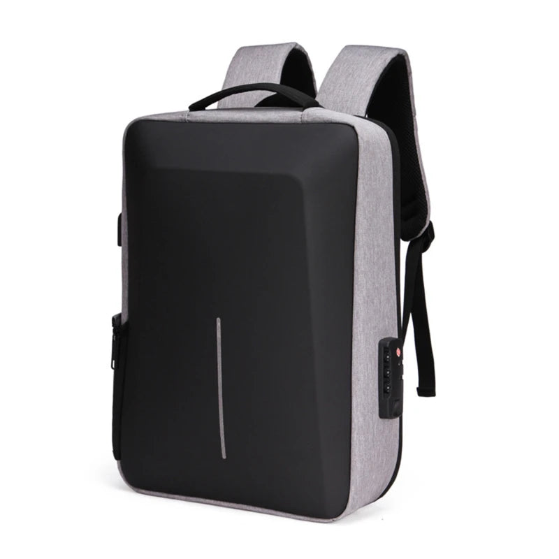 Cartmela Hard Shell Anti-Theft Laptop Backpack for Men