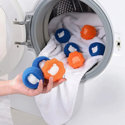 Reusable Pet Hair Remover Balls – Laundry Lint & Fur Catcher