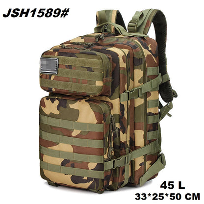 Tactical Backpack – Small Gym, Travel & Hiking Bag with Molle System
