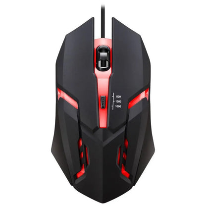 2023 Ergonomic Gaming Mouse – USB Backlit Computer & Laptop Mouse