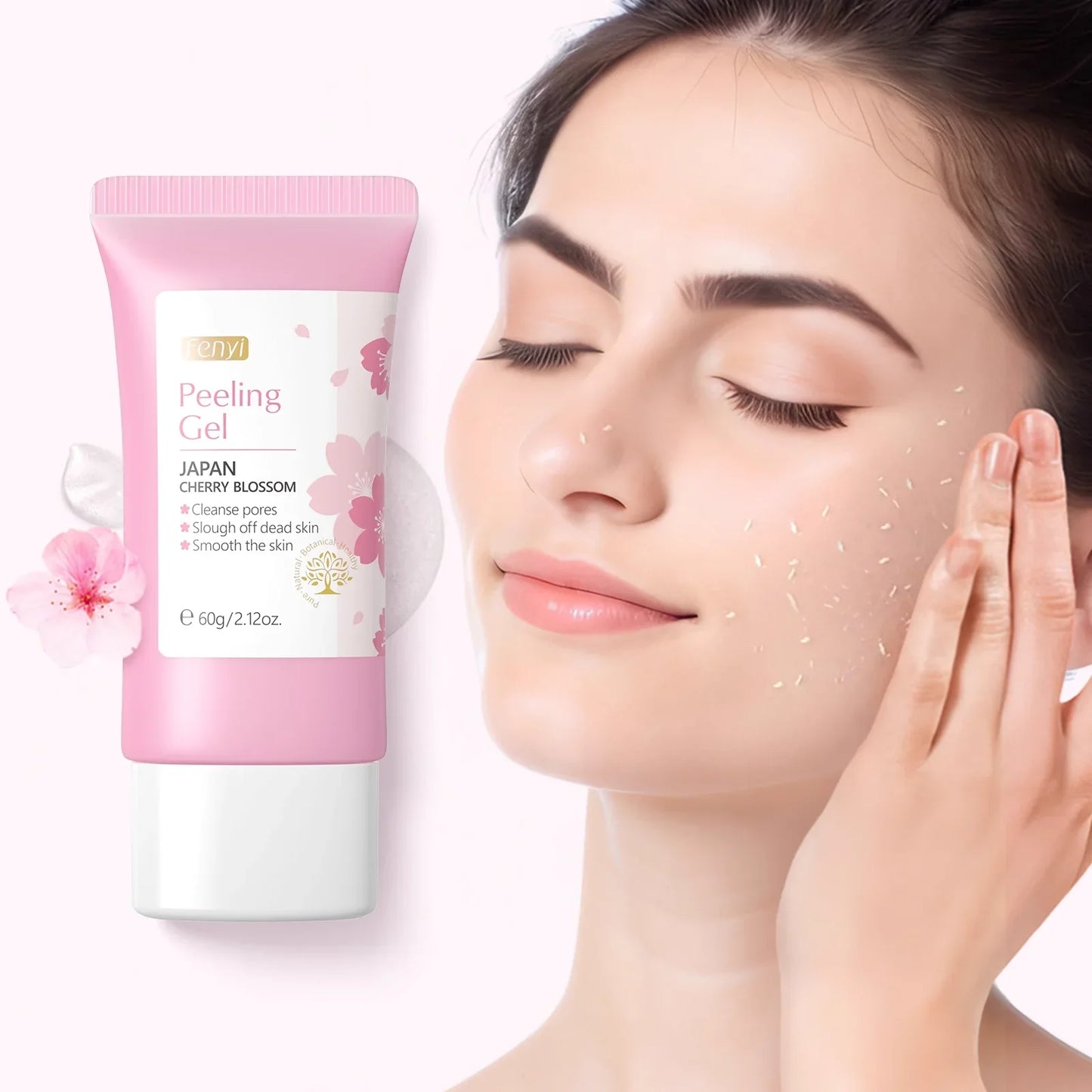 Deep Cleansing Exfoliating Gel – Whitening & Moisturizing Facial Scrub