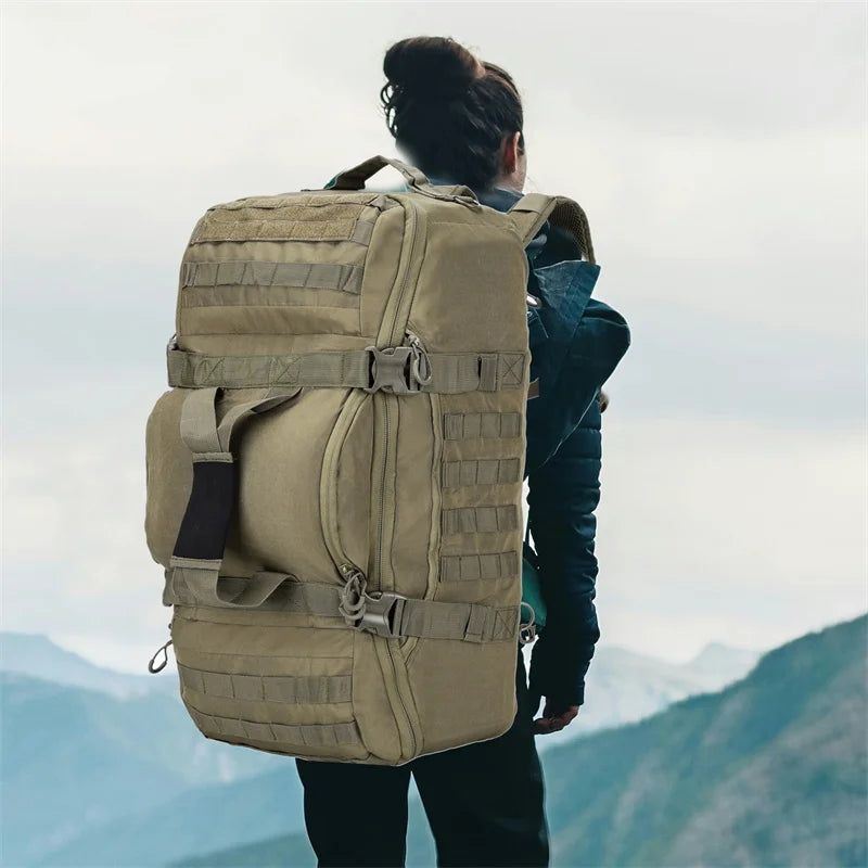 40L 60L 80L Large Tactical Duffle Backpack | Outdoor Camping & Travel Bag