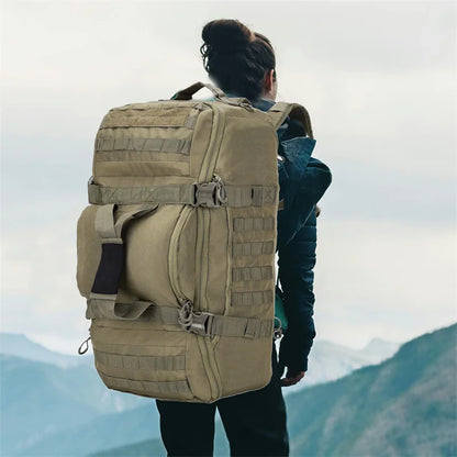 40L 60L 80L Large Tactical Duffle Backpack | Outdoor Camping & Travel Bag