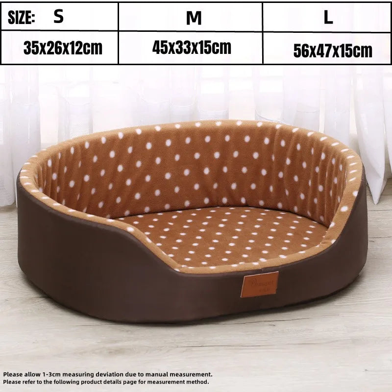 Dog Bed Mat & Sofa Kennel - Soft, Breathable Cushion