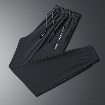 Cartmela Korean‑Style Ice Silk Jogger Pants