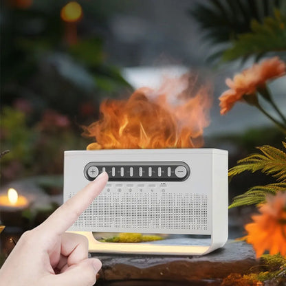 Portable White Noise Bluetooth Speaker with Night Light & Humidifier