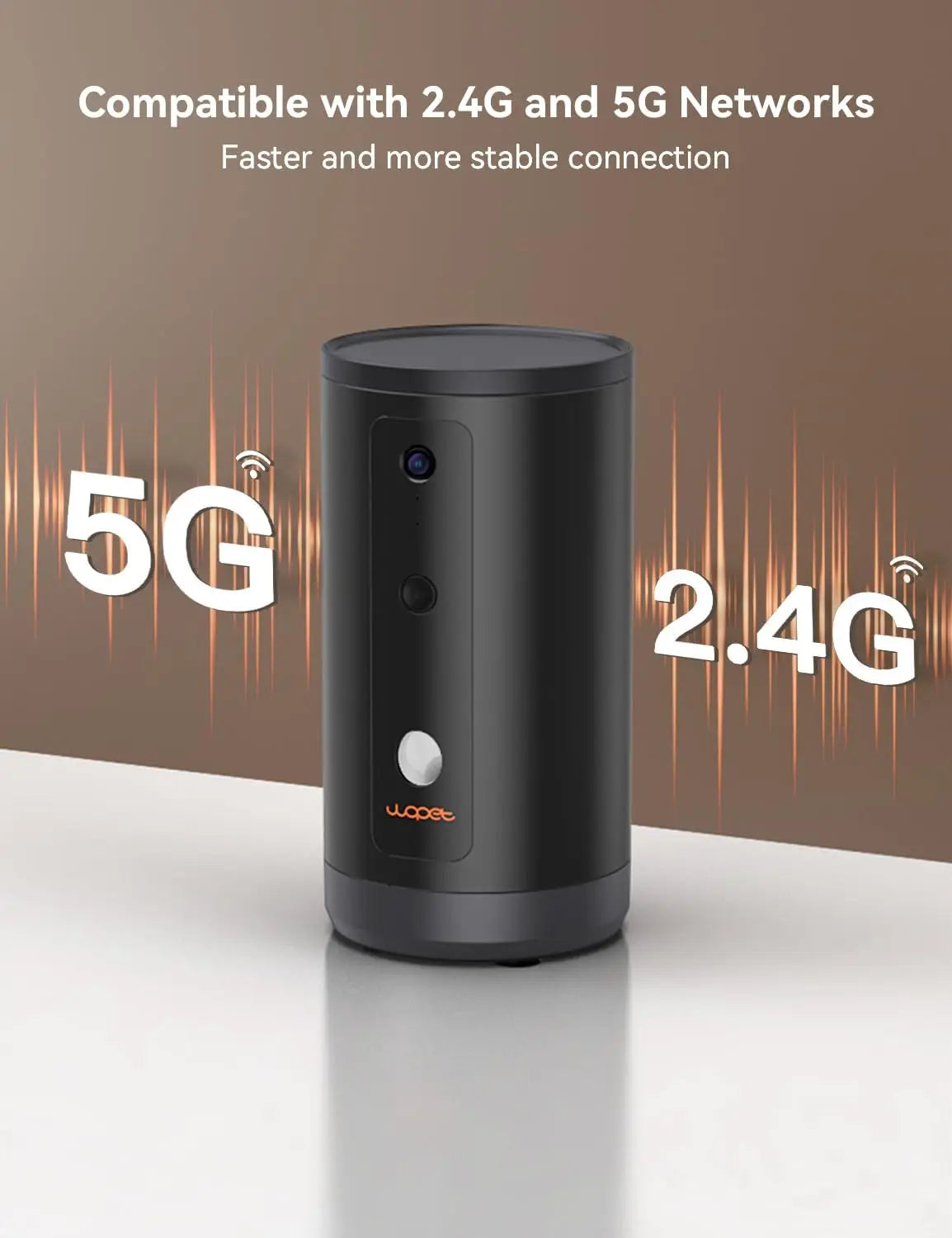 Smart Pet Camera with Treat Dispenser for Dogs and Cats