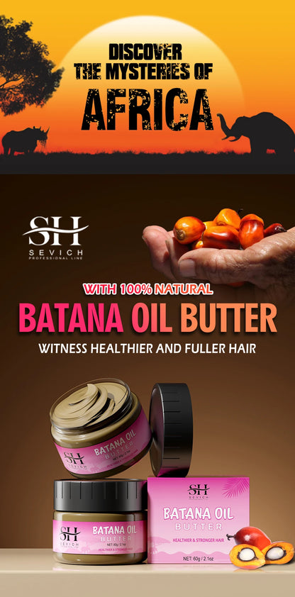 100% Pure Batana Oil for Hair Growth