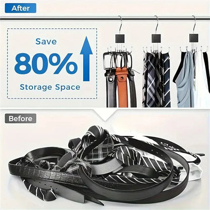 360° Rotating Storage Hanger Hook for Bras, Scarves, Ties & Accessories