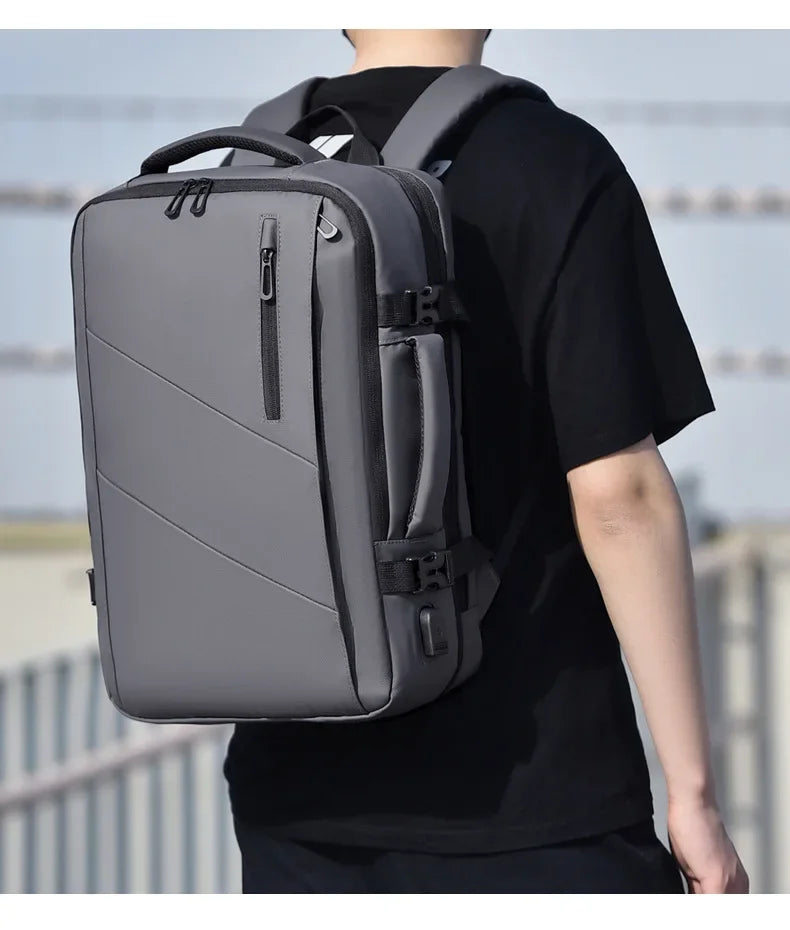 Cartmela 18-inch Men’s Business Laptop Backpack