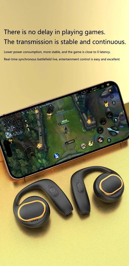 G19 Open-Ear Bluetooth Headset – Air Conduction Wireless Earhook