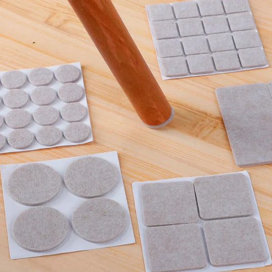 Felt Chair Leg Pads – Anti-Slip, Floor Protectors, Noise Reduction