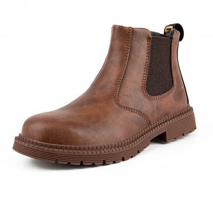 Cartmela 2023 Men’s Leather Safety Boots