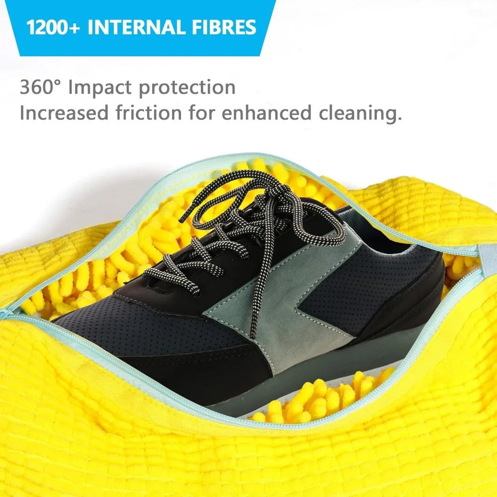 Shoe Washing Bag – Padded Mesh Laundry Protector for Machine Wash