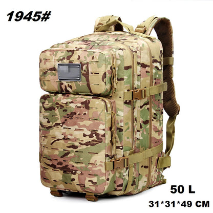 Tactical Backpack – Small Gym, Travel & Hiking Bag with Molle System