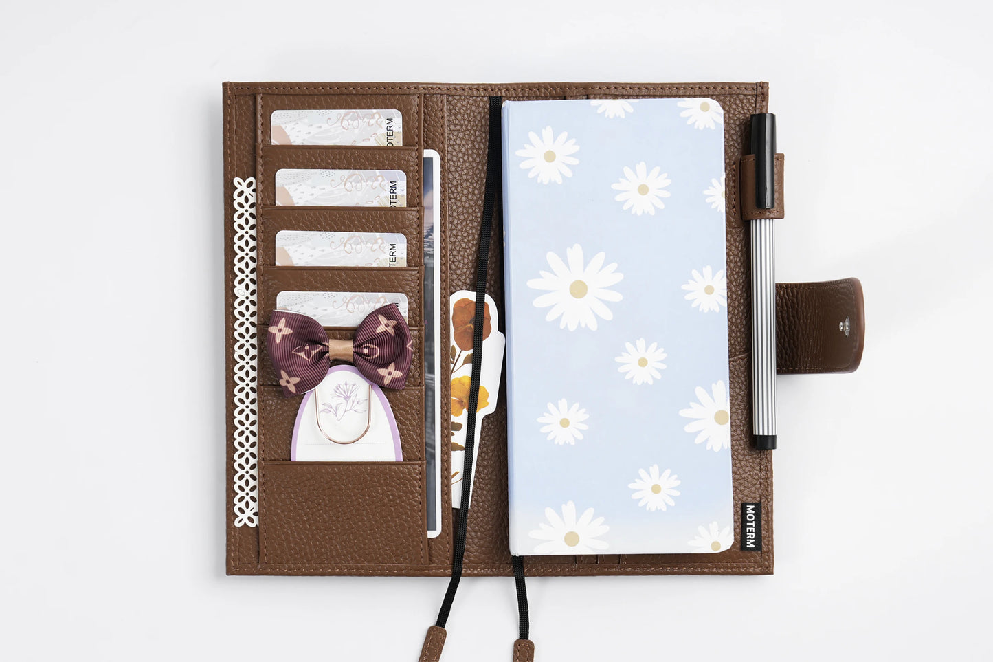 Pebbled Leather Planner Cover – Fits Weeks & Skinny Mini Planners