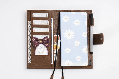 Pebbled Leather Planner Cover – Fits Weeks & Skinny Mini Planners