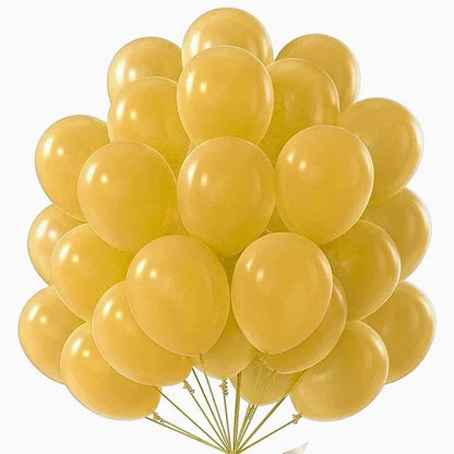 10–100pcs Pearl Latex Balloons – Party & Baby Shower Decor