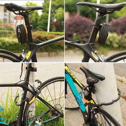 Foldable Bicycle Lock – High Security Anti-Theft Bike Accessory