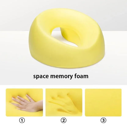 Face Down Memory Foam Pillow – Prone Nap & Massage Headrest