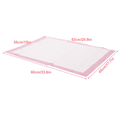 50pcs Disposable Pet Pee Pads – Puppy Training Diapers 60x90cm