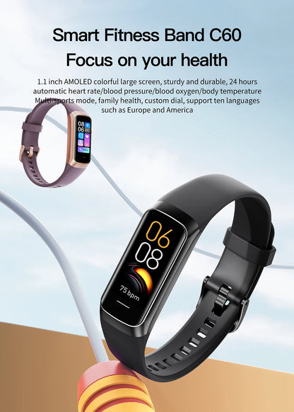 Cartmela AMOLED Smart Watch for Men & Women