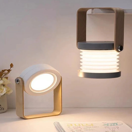 Rechargeable Folding LED Lantern Desk & Bedside Night Light