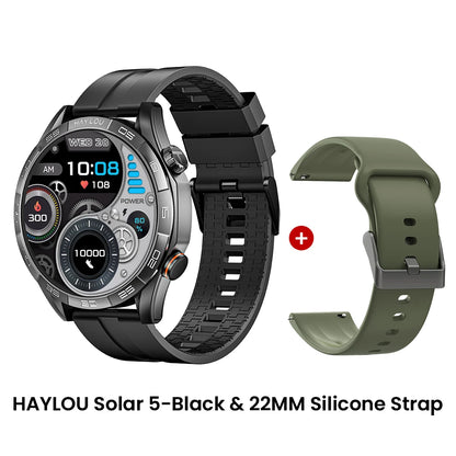 Solar 5 Voice Calling Smartwatch – AMOLED Display