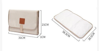 Portable Waterproof Baby Changing Mat – Foldable & Washable
