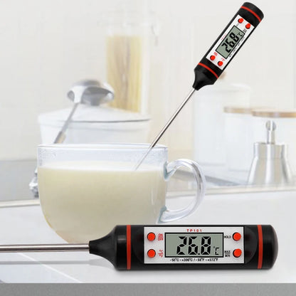 Digital Probe Kitchen Thermometer for Baking, Grill & Liquids