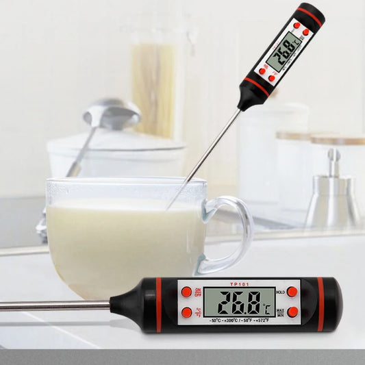 Digital Probe Kitchen Thermometer for Baking, Grill & Liquids