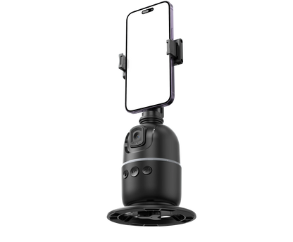 360° Auto Face Tracking Phone Holder with Smart Rotation