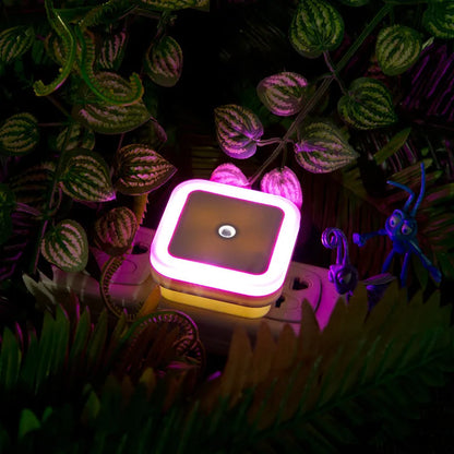 Wireless LED Night Light – Sensor Lighting Plug for Bedroom, Kids Room, Hallway & Decor
