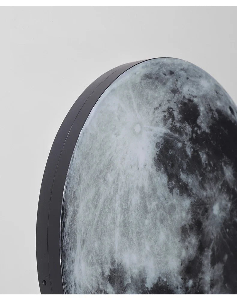 Modern 3D Moon LED Wall Lamp – Bedroom & Living Room Light