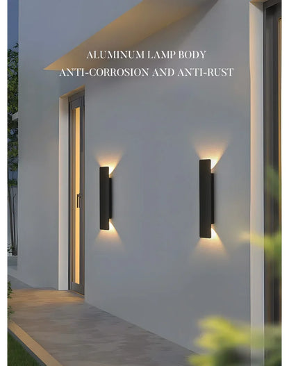 Modern LED Outdoor Wall Lamp – Waterproof IP65 Up Down Light