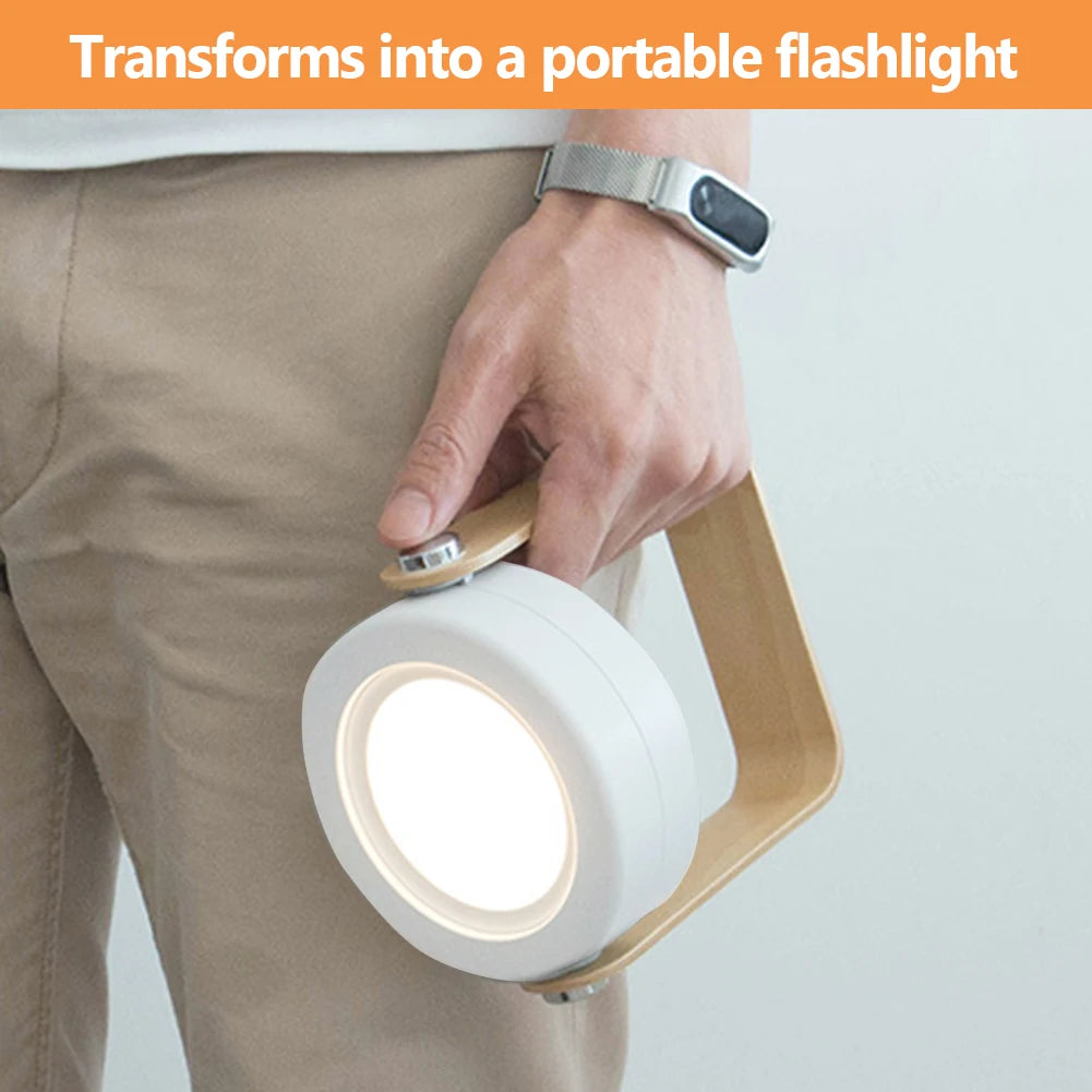 Rechargeable Folding LED Lantern Desk & Bedside Night Light