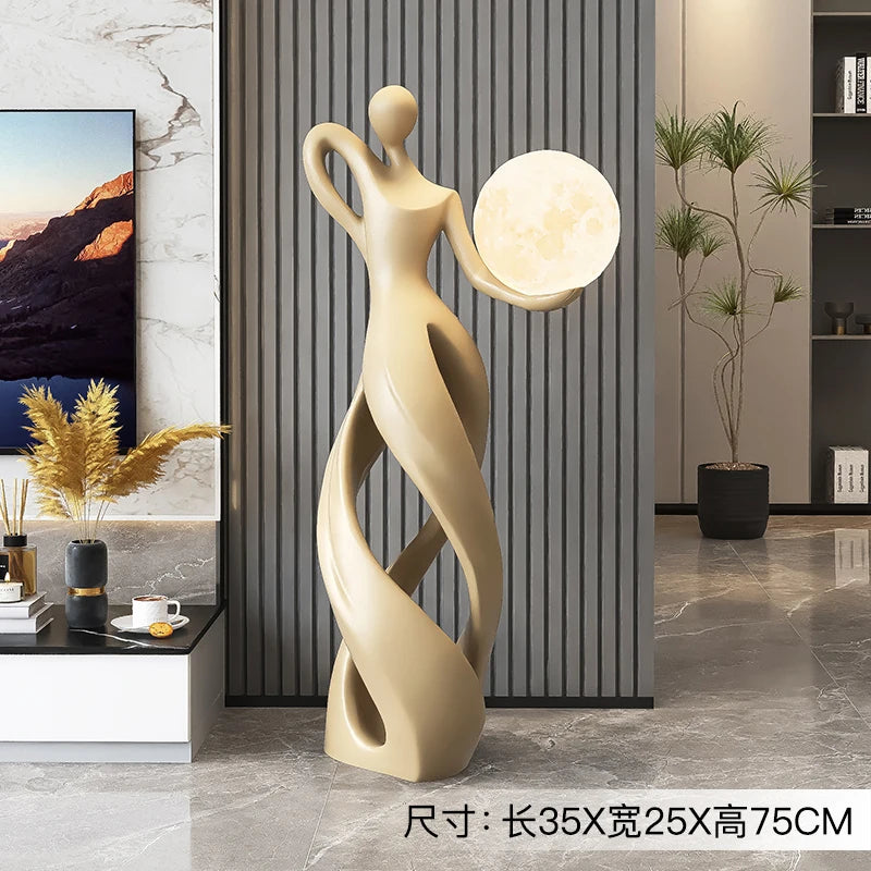 Floor Decor & Sculptures for Living Room & Housewarming Gifts