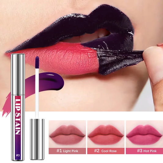Waterproof Pink Lip Stain - Transfer-Proof & Long-Lasting