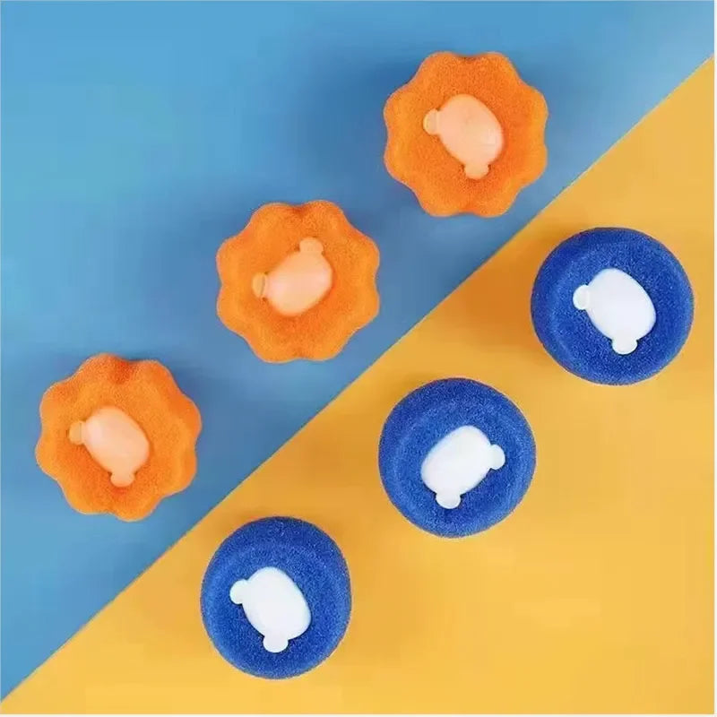 Reusable Pet Hair Remover Balls – Laundry Lint & Fur Catcher