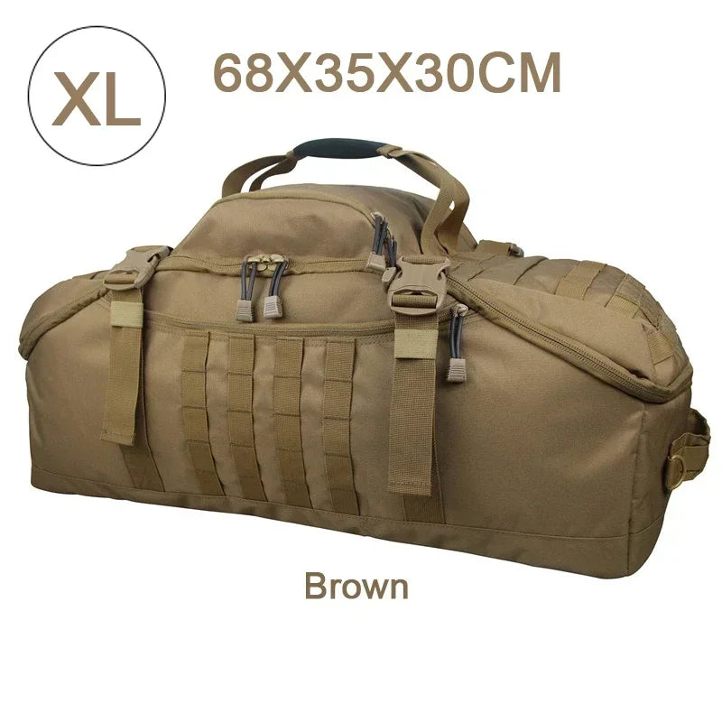 40L 60L 80L Large Tactical Duffle Backpack | Outdoor Camping & Travel Bag
