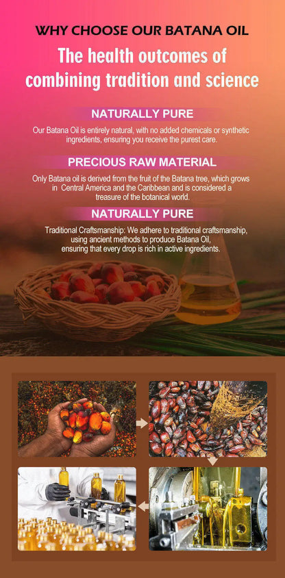 100% Pure Batana Oil for Hair Growth