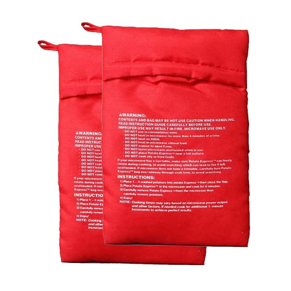 Microwave Potato Cooker Bag – Reusable Baked Potato Pouch