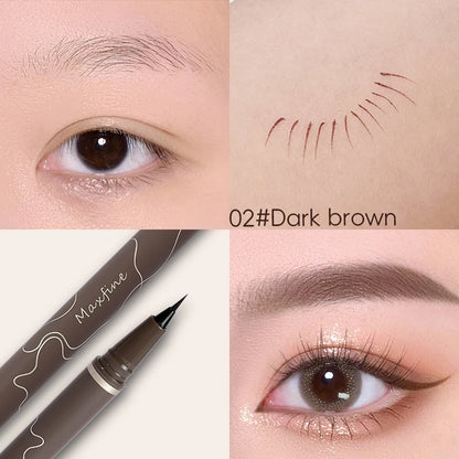 Waterproof Fine Tip Eyeliner Pen–Quick-Dry, Smudge-Proof for Beginners