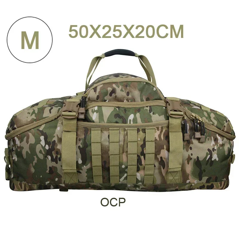 40L 60L 80L Large Tactical Duffle Backpack | Outdoor Camping & Travel Bag