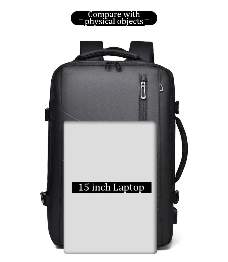 Cartmela 18-inch Men’s Business Laptop Backpack