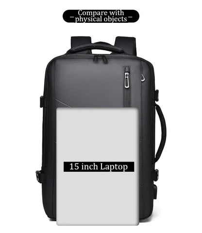 Cartmela 18-inch Men’s Business Laptop Backpack