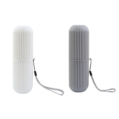 Travel Toothbrush & Toothpaste Holder – Portable Storage Case